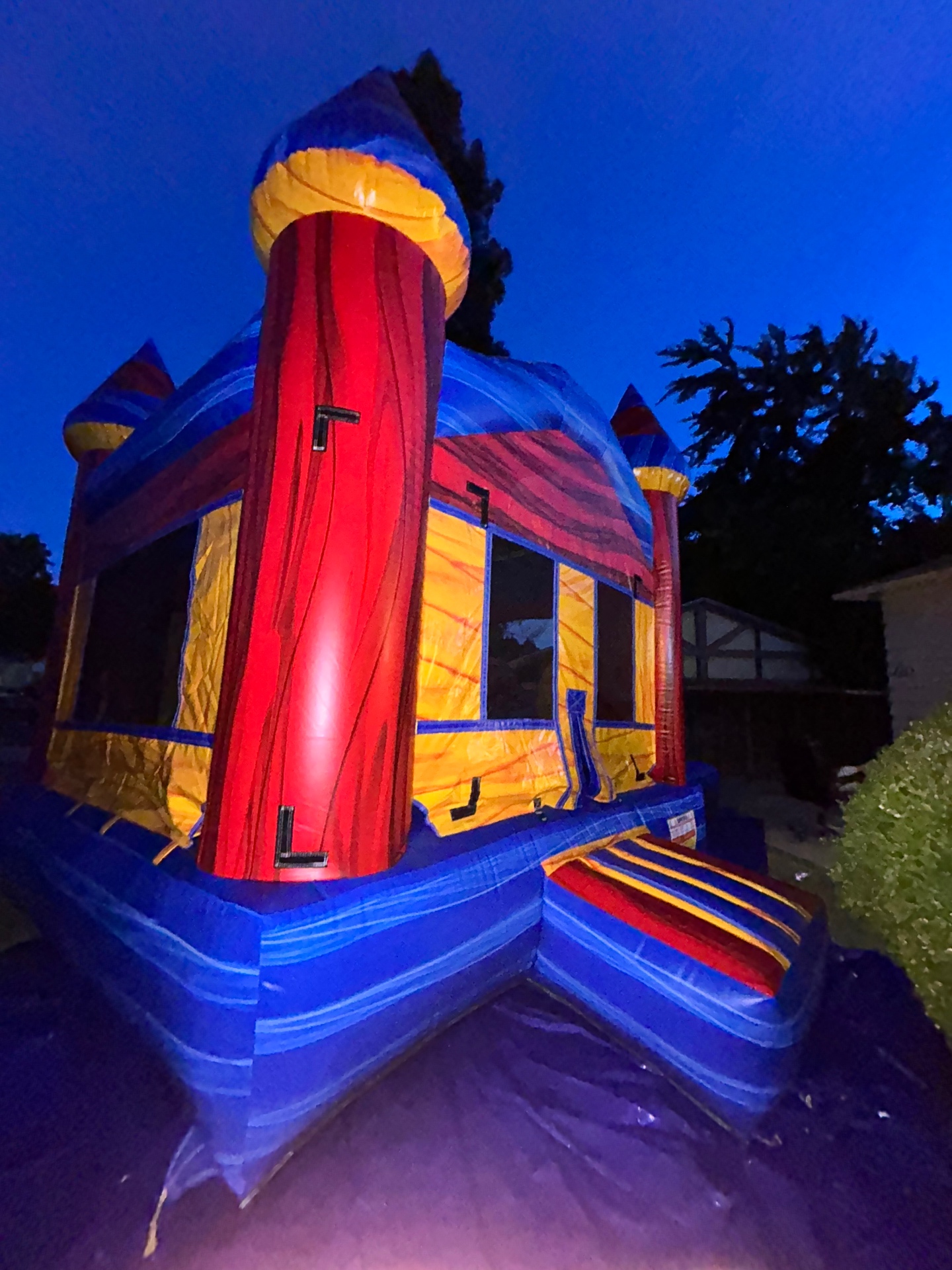 Lava Rocket Bounce House & Slide Combo