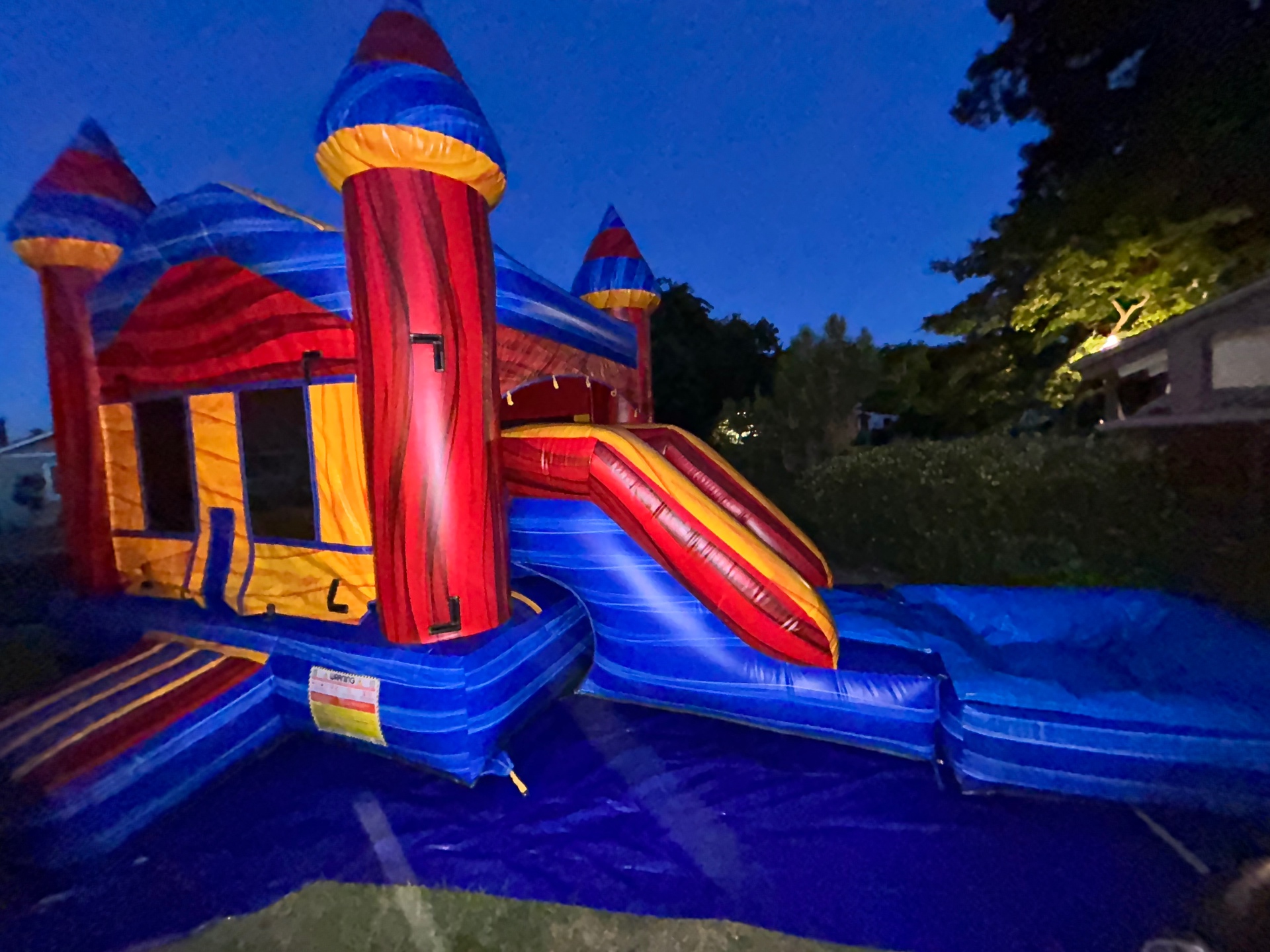 Lava Rocket Bounce House & Slide Combo